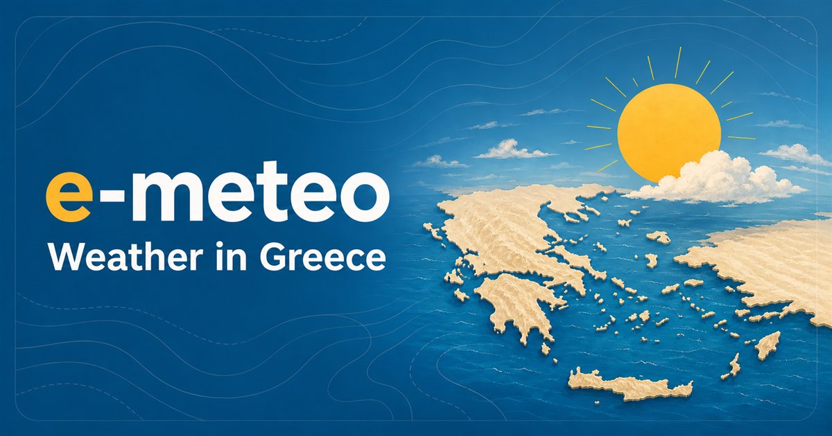 e-meteo — Weather in Greece